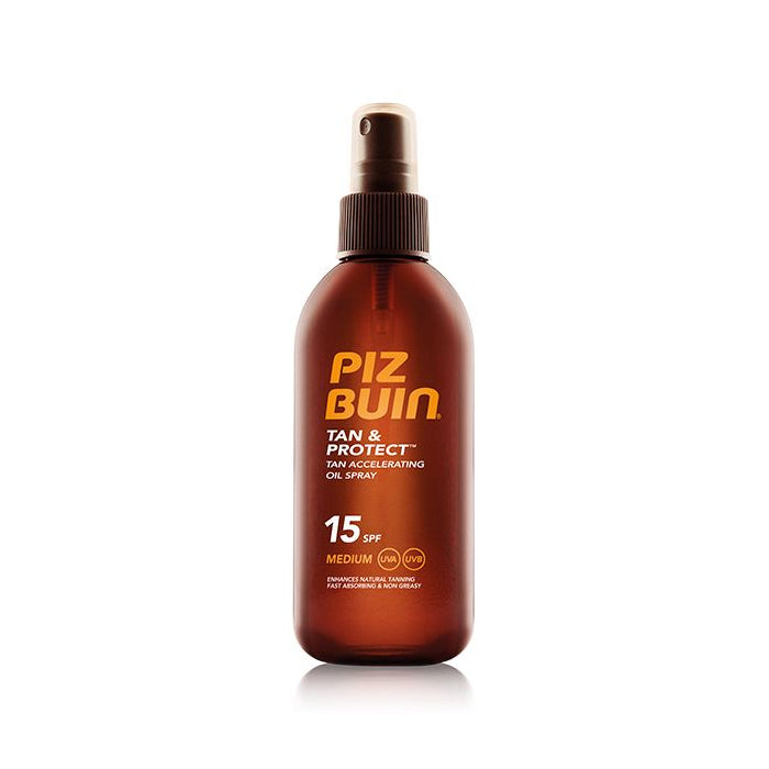 Piz Buin Tan & Protect Oléo Spray SPF 15, 150 ml