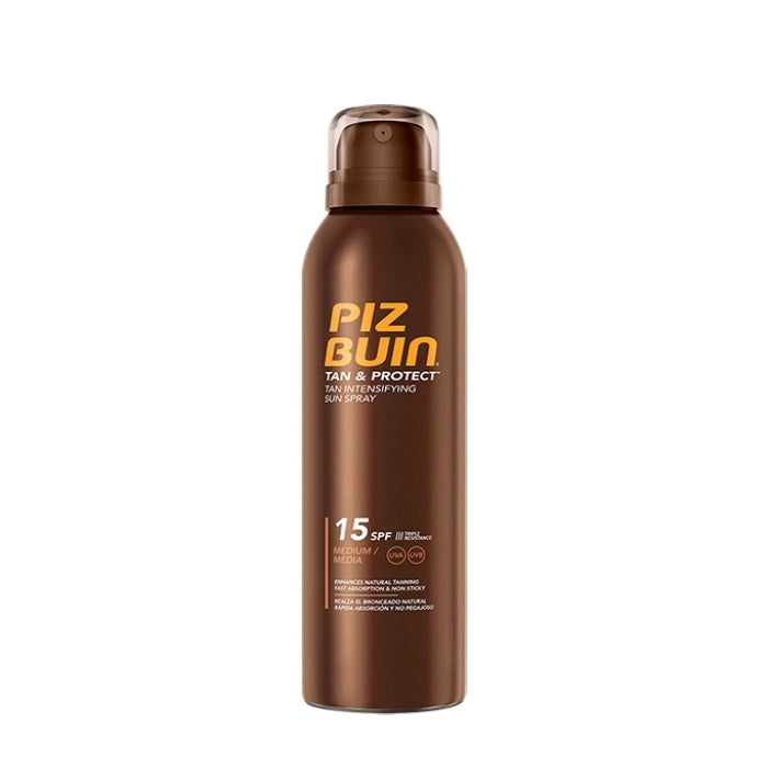 Piz Buin Tan & Protect Spray Solar SPF 15, 150 ml