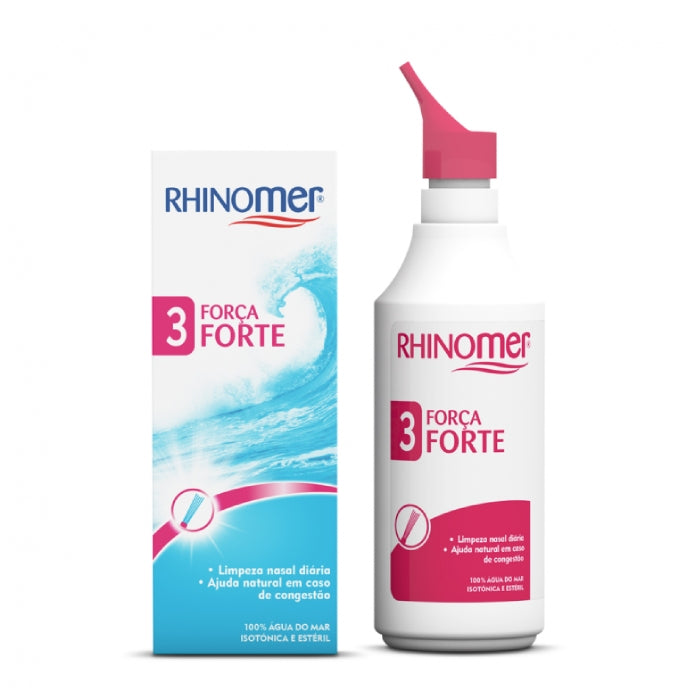 Rhinomer 3 Força Forte Spray Nasal, 135 ml