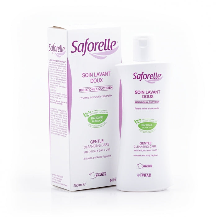 Saforelle Higiene Íntima Solução Hipoalergénica, 250 ml