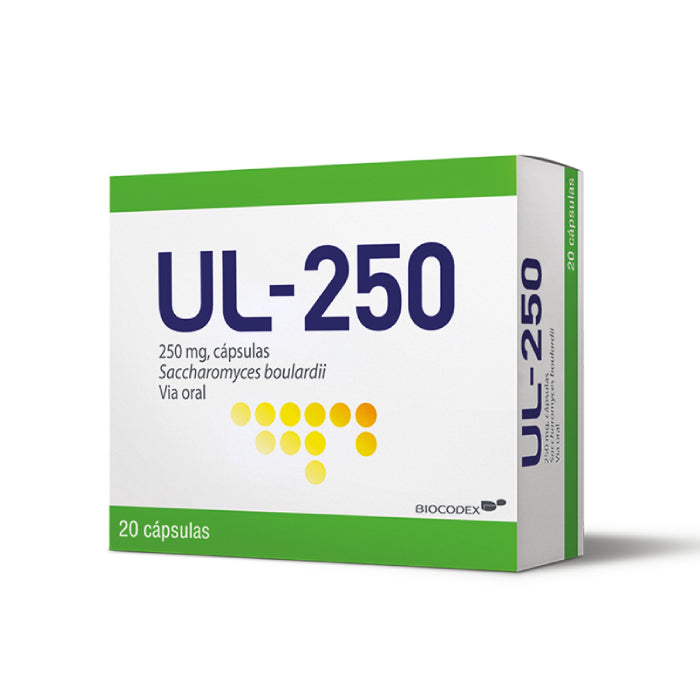 UL-250mg, 20 Cápsulas