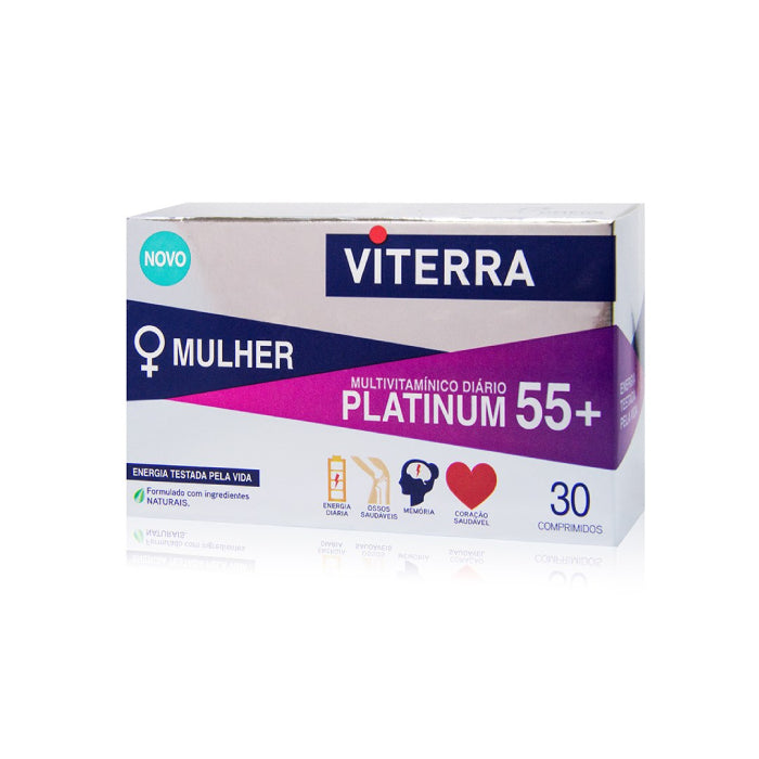 Viterra Mulher Platinum 55+, 30 Comprimidos