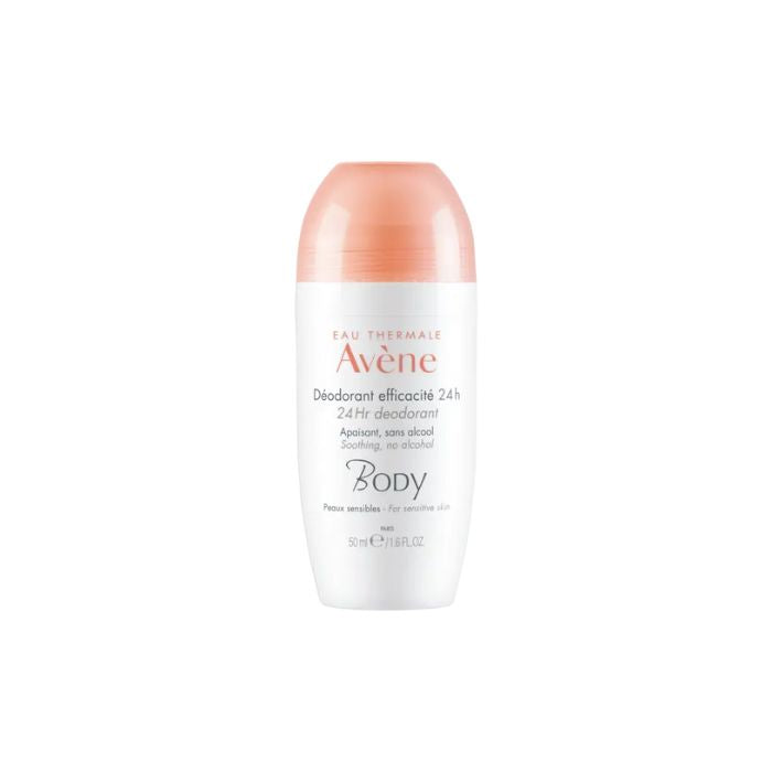 Avène Body Desodorizante 24h Roll-On, 50ml