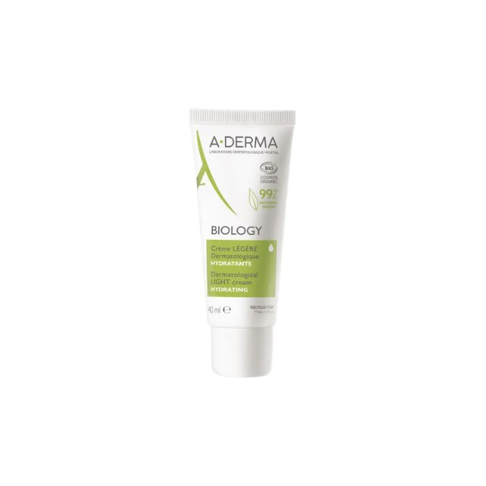 A-Derma Biology Creme Ligeiro Hidratante Dermatológico, 40ml