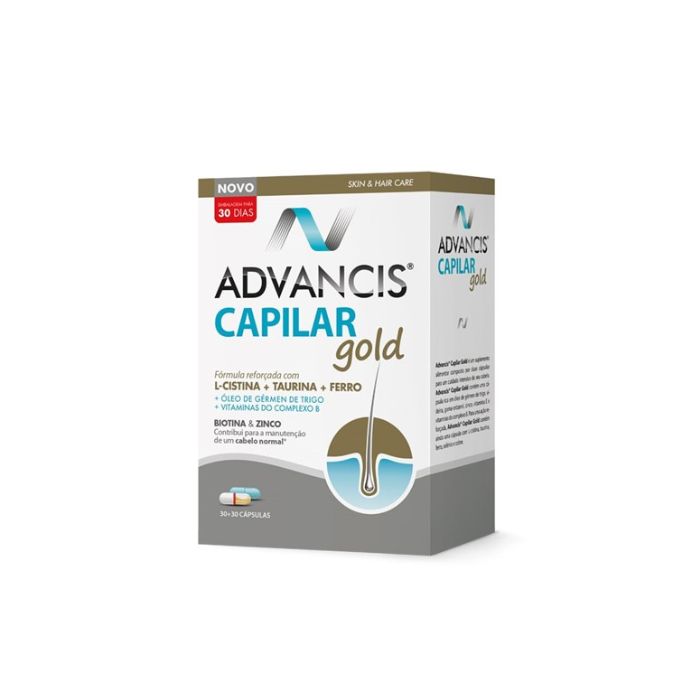 ADVANCIS CAPILAR GOLD CAPS X30 + 30