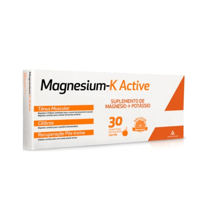 Magnesium-K Active, 30 Comprimidos Efervescentes