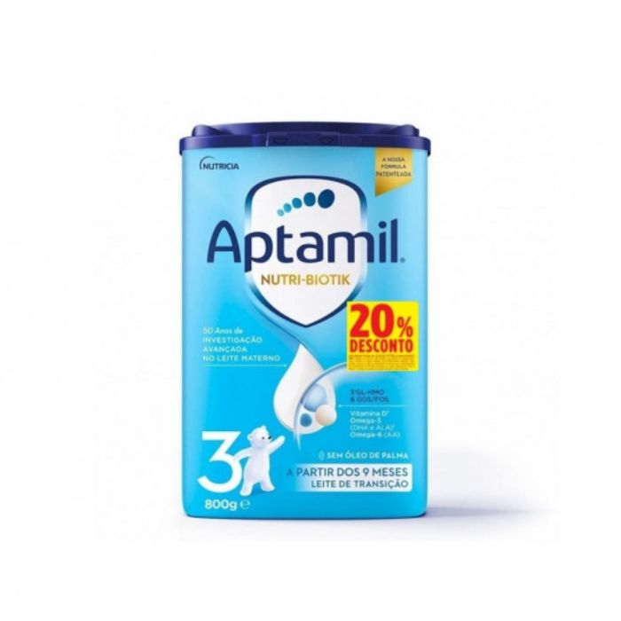 Aptamil 3 Pronutra-Advance com 20% Desconto, 800g