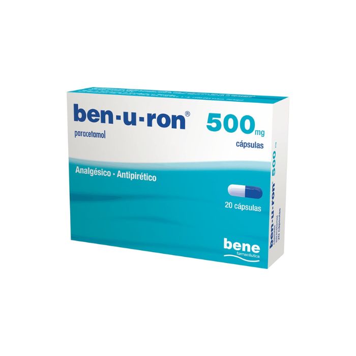 BEN-U-RON 500 MG 20 CAPS