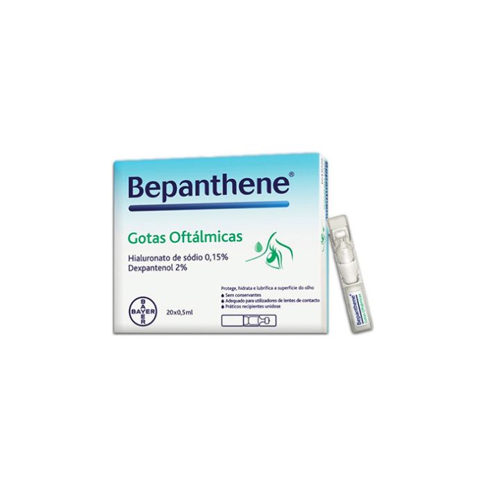 Bepanthene Gotas Oftálmicas Monodoses, 20 x 0,5ml