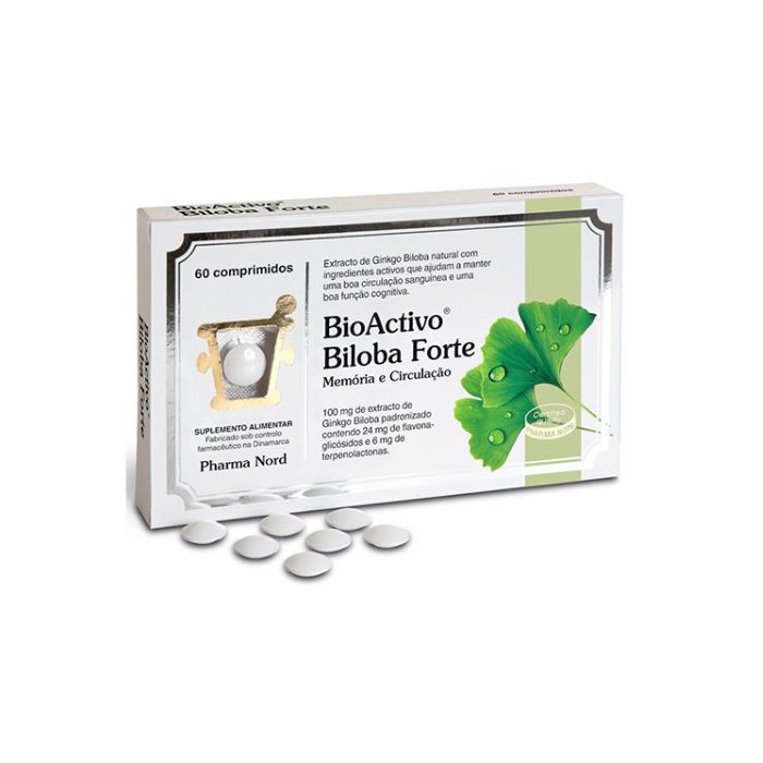 BioActivo Biloba Forte, 60 Comprimidos