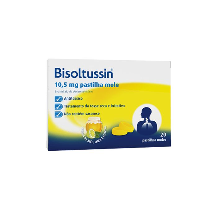 BISOLTUSSIN 10,5 MG 20 PAST MOLES