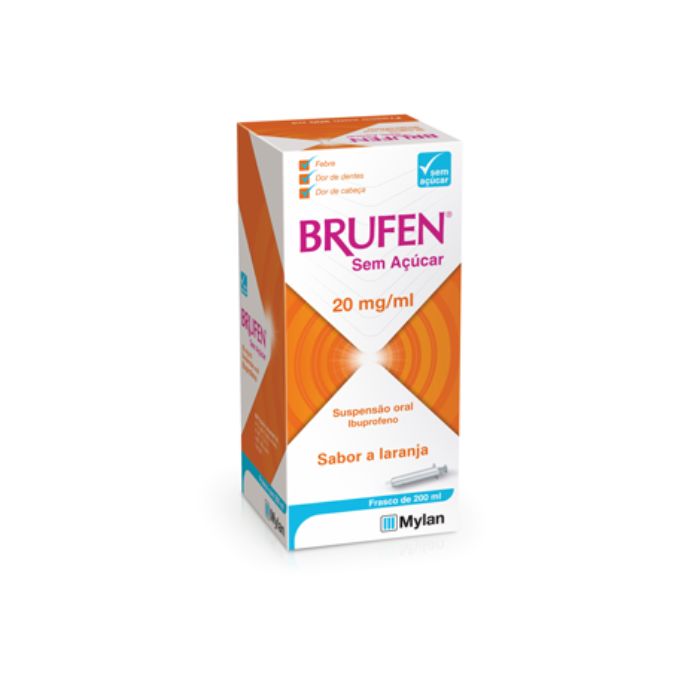 Brufen s/ Açúcar 20mg/ml Suspensão Oral, 200ml