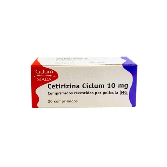 CETIRIZINA CICLUM 10 MG 20 COMP