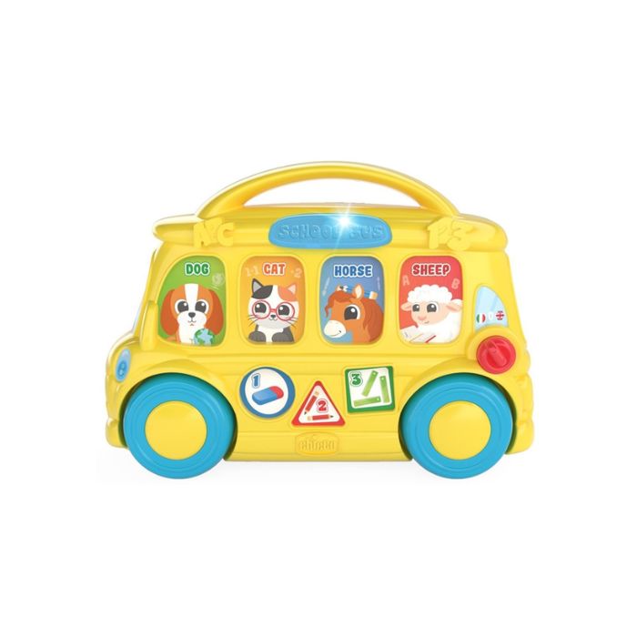 Chicco Brinquedos Autocarro Escolar Bilingue, 9-36 Meses