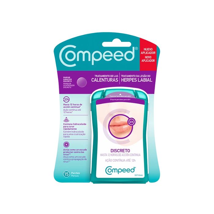 Compeed Penso Discreto Herpes, 15 Unidades