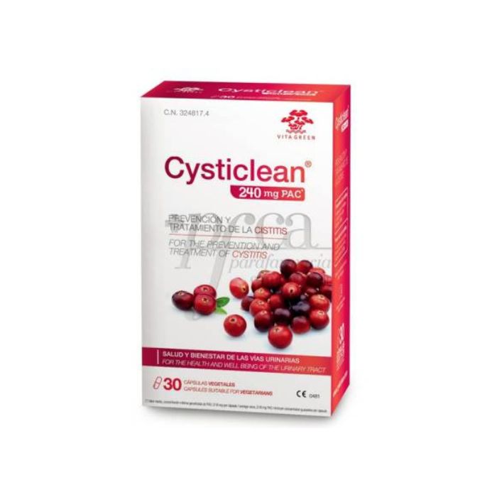 Cysticlean 240mg, 30 Cápsulas