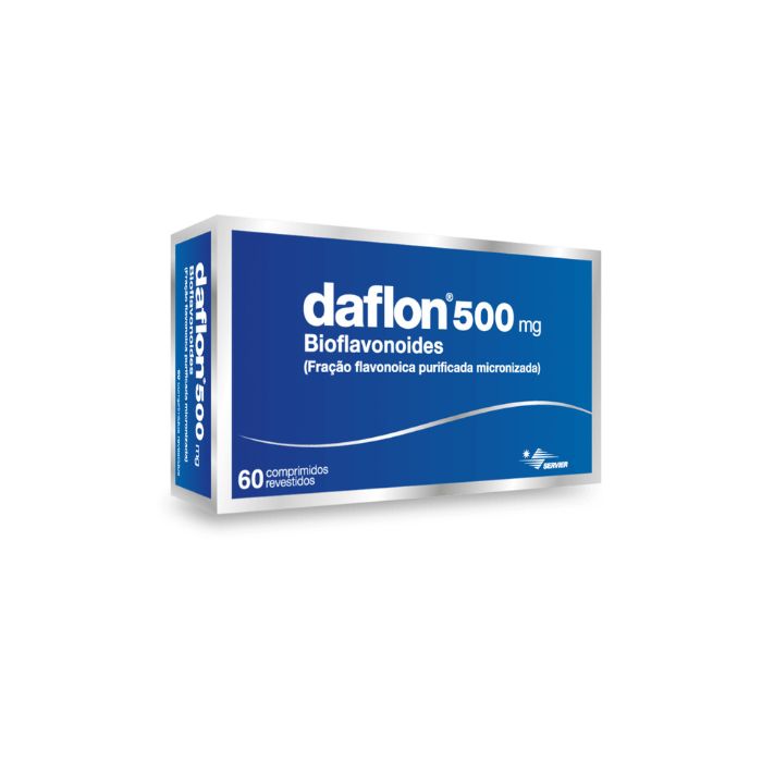 Daflon 500mg, 60 comprimidos revestidos
