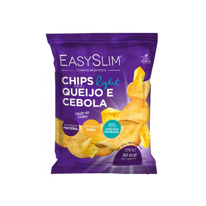 Easyslim Chips Queijo Cebola, 1 saqueta