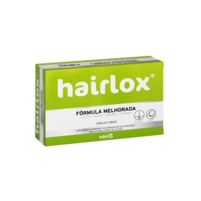 Hairlox Cabelo e Unhas, 60 comprimidos