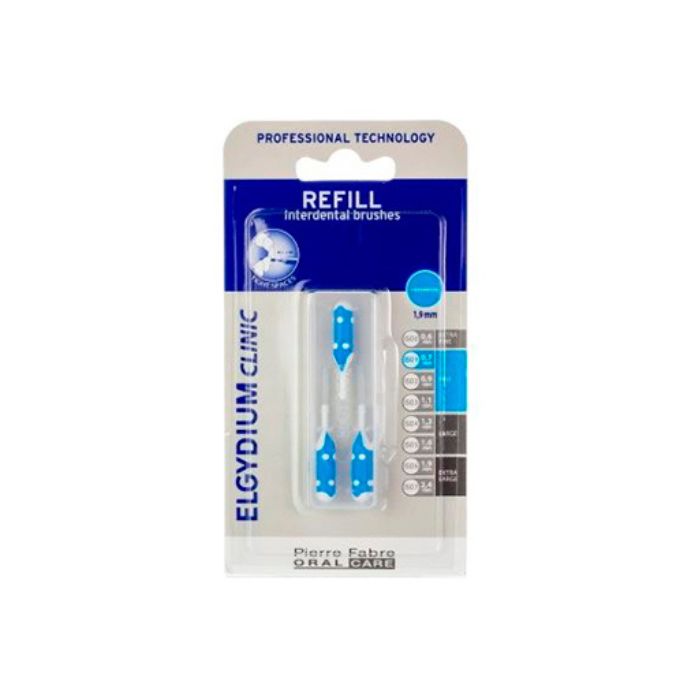 Elgydium Clinic Escovilhões Recarga Azul, 3 recargas