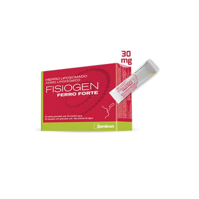 FISIOGEN FERRO FORTE 30 SAQ