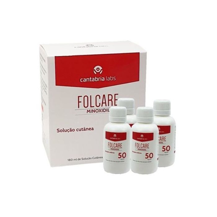 Folcare 50mg/ml Solução Cutânea 4 Frascos, 4x60ml