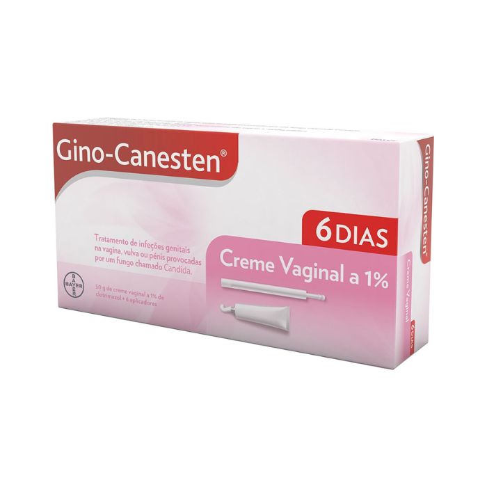 Gino-Canesten Creme Vaginal 10mg/g, 6 Aplicadores