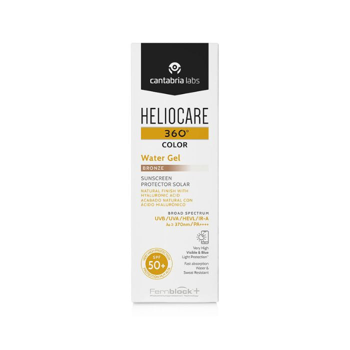 Heliocare 360° Color Water Gel SPF50+ Tom Bronze, 50ml