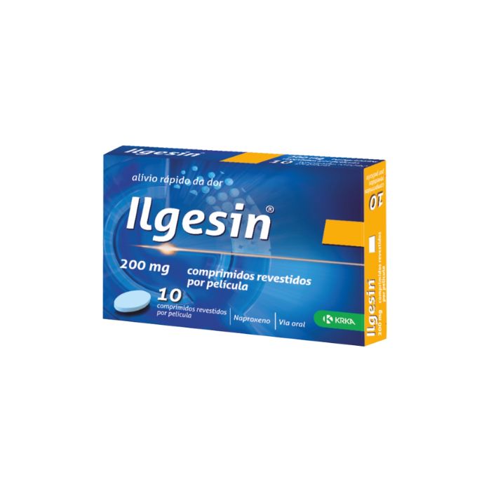 ILGESIN 200 MG 10 COMP