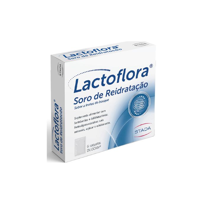 Lactoflora Soro Reidratação, 6 Saquetas