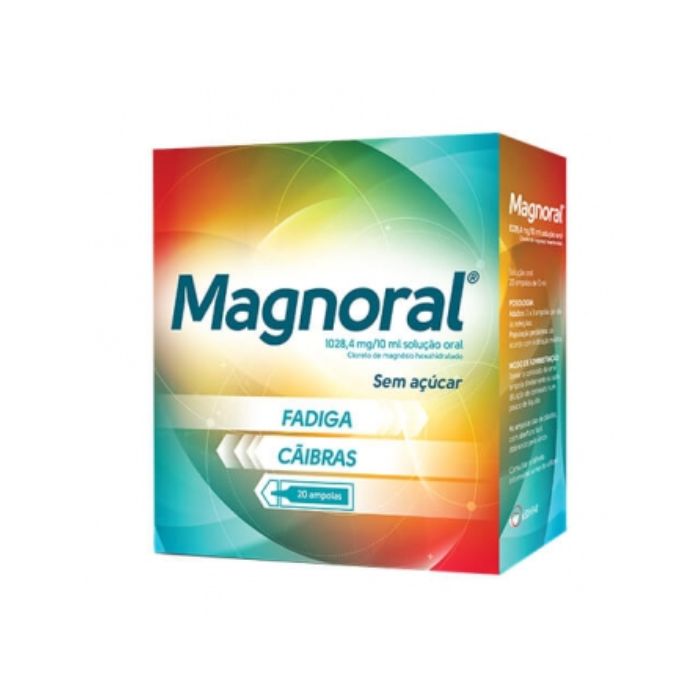 Magnoral, 20 ampolas