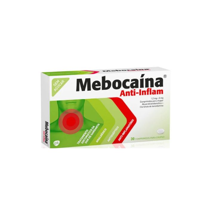 MEBOCAINA ANTI-INFLAM 30 COMP