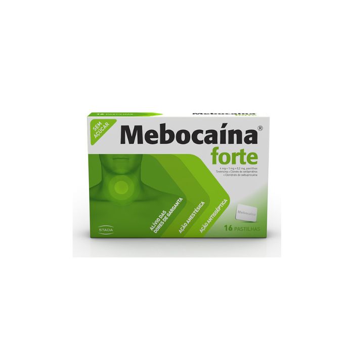 Mebocaína Forte, 16 Pastilhas