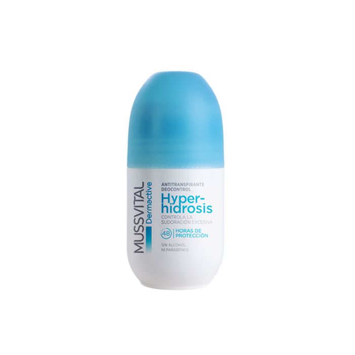 Mussvital Dermactive Hiperhidrosis Desodorizante Roll-On, 75ml