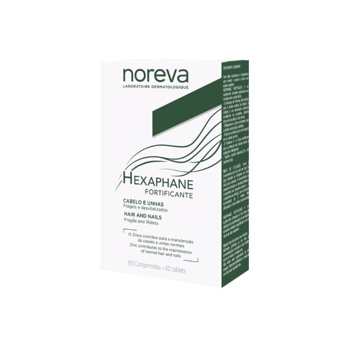 Noreva Hexaphane Fortificante Cabelo e Unhas, 60 comprimidos