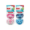 Nuk Signature Chupeta Silicone, 18-36 Meses, 2 Unidades