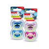 Nuk Signature Night Chupeta Silicone, 6-18 Meses, 2 Unidades