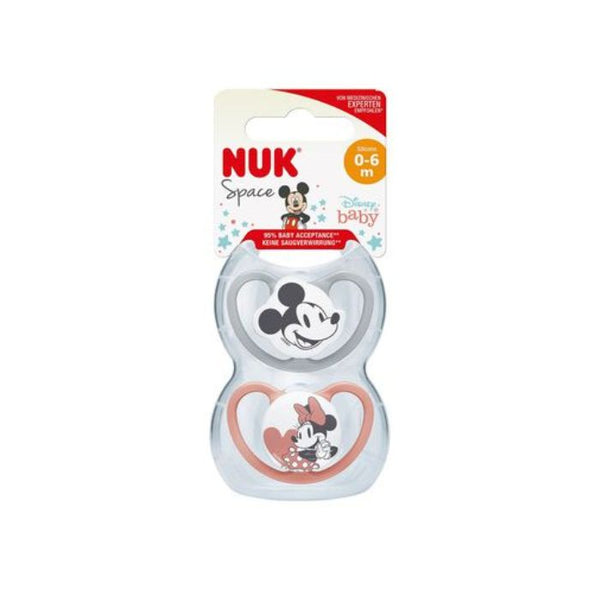 NUK CHUPETA SPACE CHUP SILIC MINNIE 0-6M 2