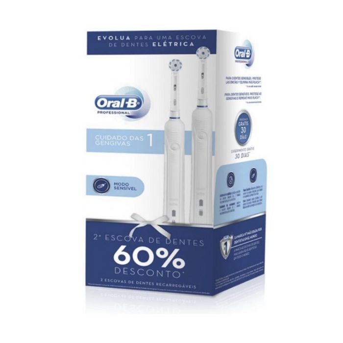 Oral-B Pro 1 DUO Escova de Dentes Elétrica