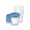 PHILIPS AVENT REC COPO 180ML X 5 + 5 TAMPAS