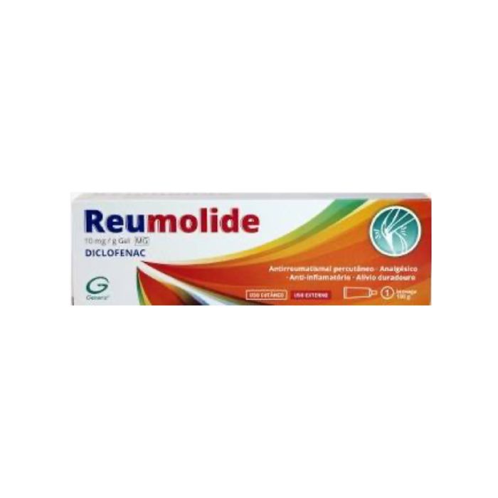 DICLOFENAC REUMOLIDE GEL 10 MG/G  100 G