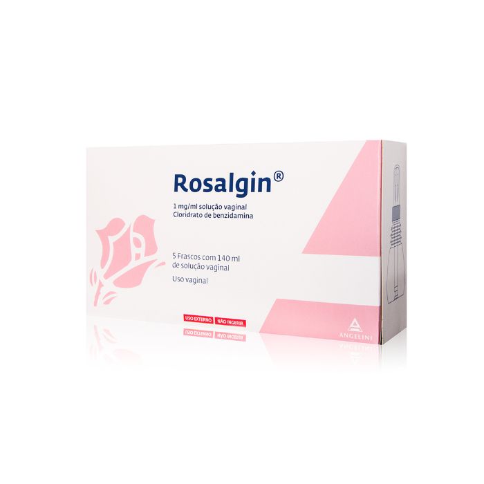 Rosalgin 1 mg/ml Solução Vaginal, 5 x 140ml