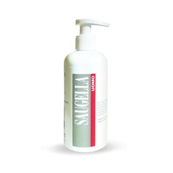 Saugella Man Gel Íntimo com Doseador, 250ml – Farma 1para1