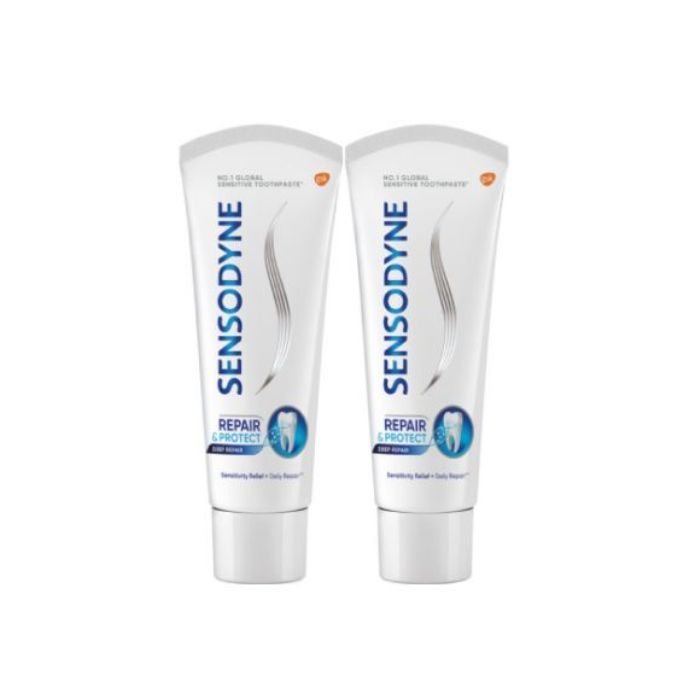 Sensodyne Repair & Protect Fresh Mint Pasta Dentífrica , 2x75ml