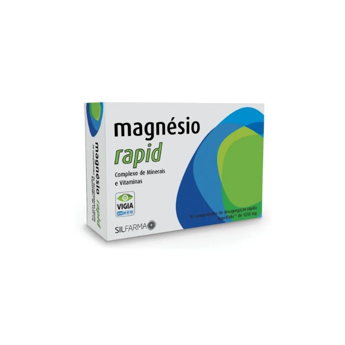 Magnésio Rapid, 30 Comprimidos