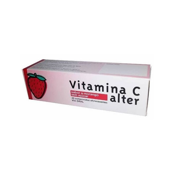 VITAMINA-C ALTER MORANGO 20 COMP EFE