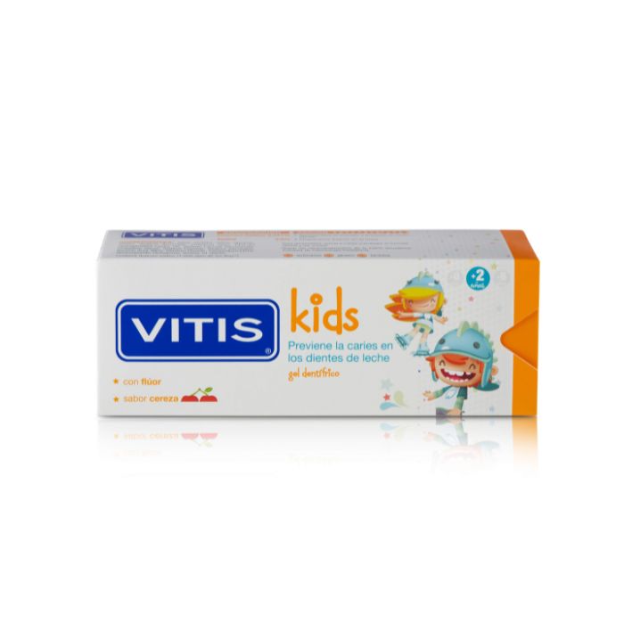 Vitis Kids Gel Dentrífico Cereja, 50ml